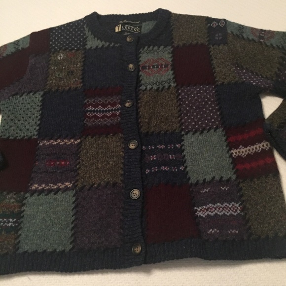 Eddie Bauer Legend Wool Cardigan. size M - Picture 7 of 8